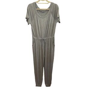 A. Calin By Flying Tomato Womens Gray Jumpsuit Size L Comfortable & Stylish